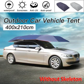 

Replacement Parts 400x210cm Car Tent Umbrella Oxford Cloth Without Skeleton UV Protection Outdoor Roof Sun shade Cover Sun-Proof
