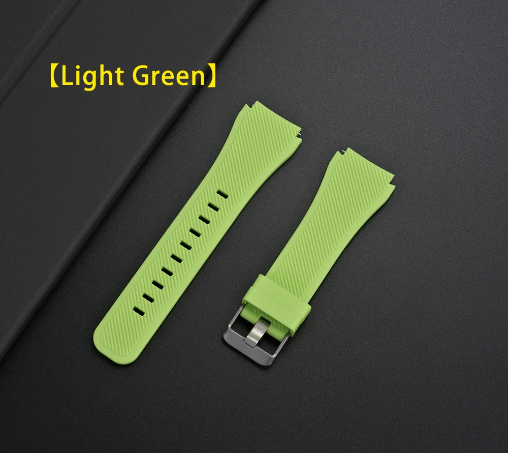UEBN 22 мм силиконовый ремешок для спортивных часов Xiaomi Huami Amazfit GTR 47 мм/темп/Stratos 2/2S Смарт Браслет для samsung Galaxy Watch 46mm/Шестерни S3 браслет