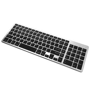 

Bluetooth Keyboard Ultra Slim Portable 102 Keys Wireless BT Touchpad Scissors Feet Design Keyboard