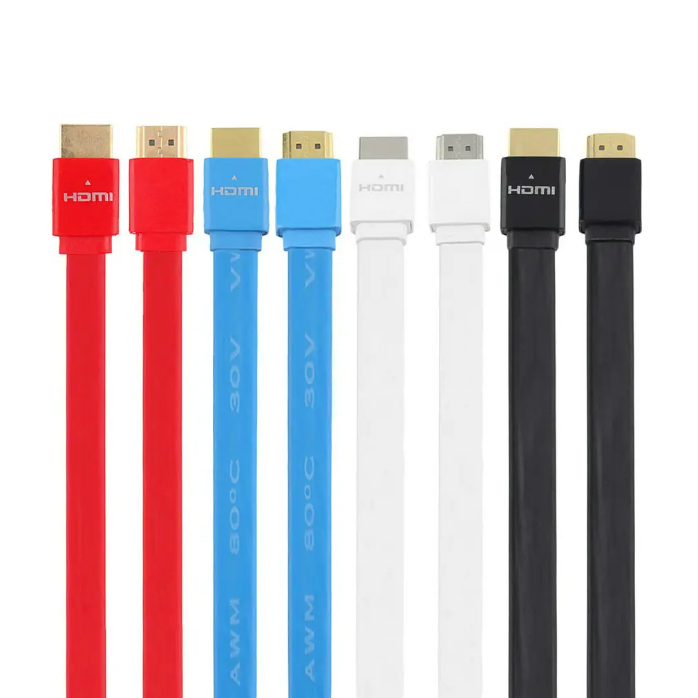 Профессиональный кабель HDMI 1,5 м/3 м/5 м позолоченный штекер 1080P 3D для HD тв компьютера Android tv кабель кабо HDM высшее качество