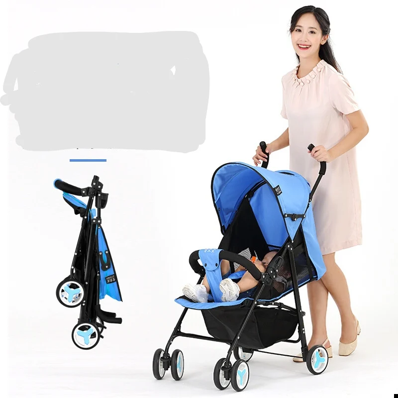 Детская коляска легкая коляска coche bebe passeggino детская коляска carrinho prams silla paseo ligera bebe 4,5 кг Новинка