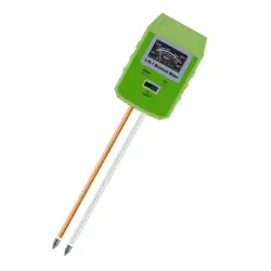 3 в 1 светильник для измерения влажности почвенной воды, измеритель PH, тестер er, детектор для растений, цветков, ph-метров для сада/фермы/газона