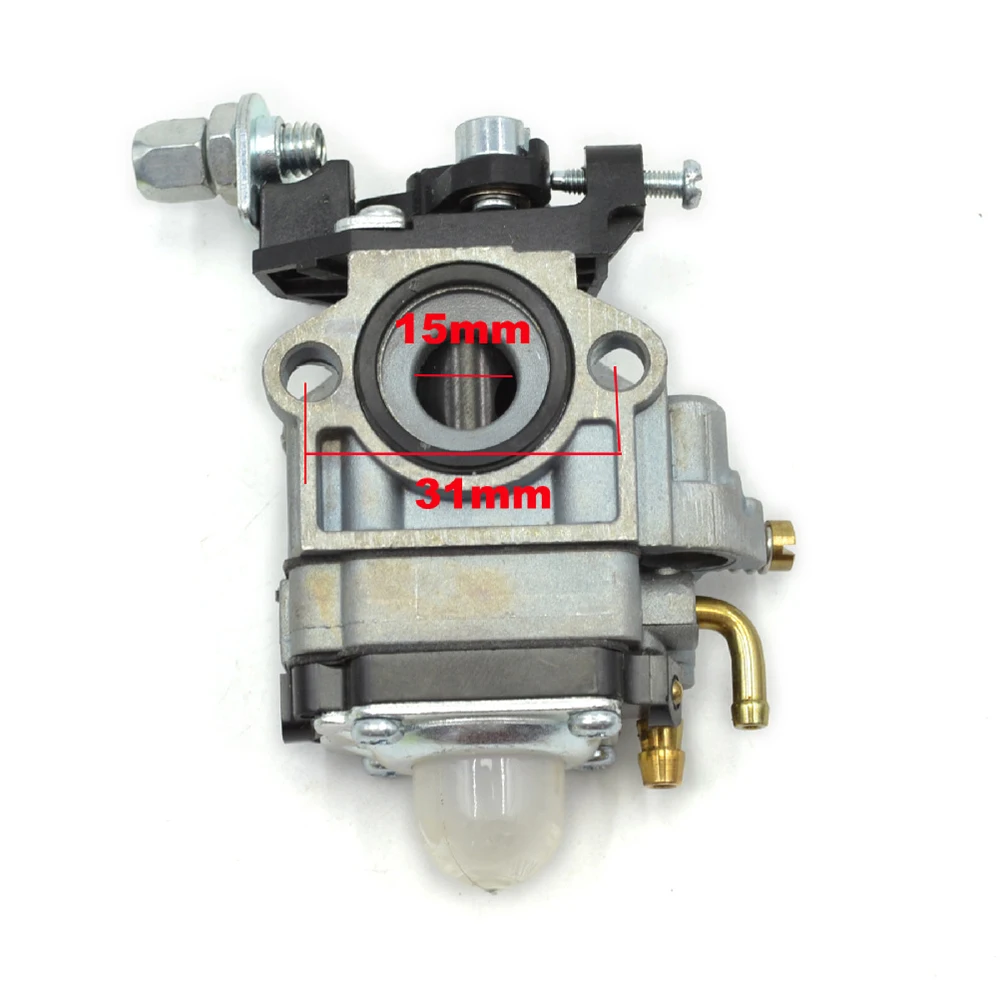 Карбюратор газонокосилки для 43CC 52CC CG430 CG520 Детали Карбюратора 430/520 костюм для косплея «Запчасти/серебристый