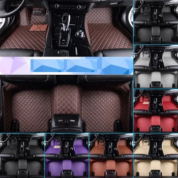 

MSUEFKD Custom car floor mats for Cadillac all models SRX CTS Escalade ATS CT6 XT5 CT6 ATSL XTS SLS car accessories styling