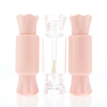 

5/10Pcs Cute Candy Shape Refillable Bottles DIY Lip Gloss Lip Glaze Tube Sample Bottles Cosmetic Containers