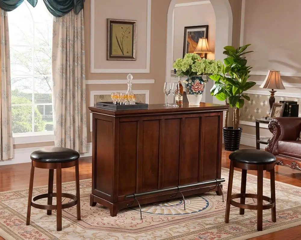 

Industriel Style Solid wood retro Bar Counter Coffee Shop Cashier home bar furniture Mesa Bar