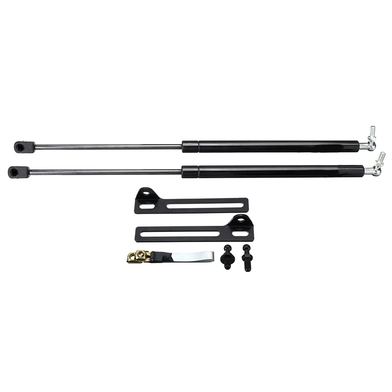 

1Pair Car Front Engine Hood Lift Supports Props Rod Arm Gas Springs Shocks Strut For Nissan Qashqai J11 X-Trail T32 2014-2018