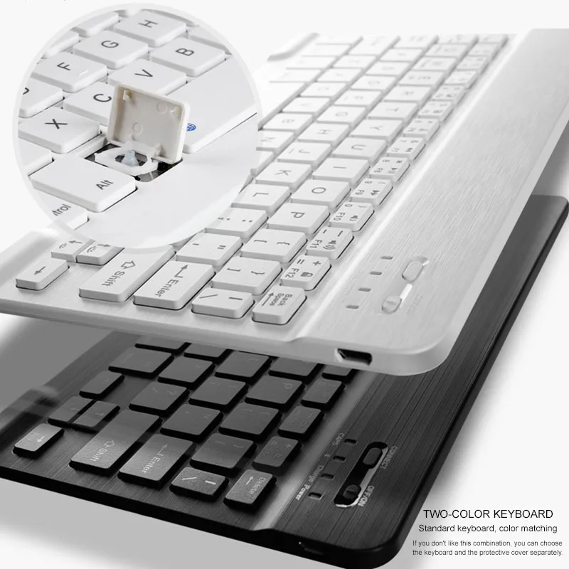 Чехол с беспроводной клавиатурой и Bluetooth для IPad 2019 держателем карандашей умные