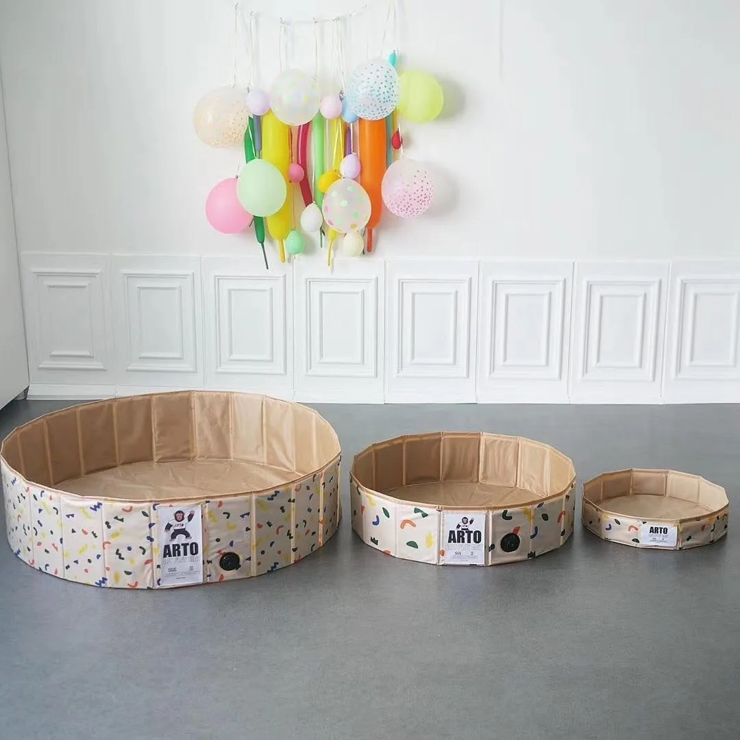 Piscina Pieghevole Gioco Per Bambini Bobo Pool Baby Indoor Outdoor Play Storage Recinzione Ocean Pool Baby Kids Camping Dry Pool Baby Box