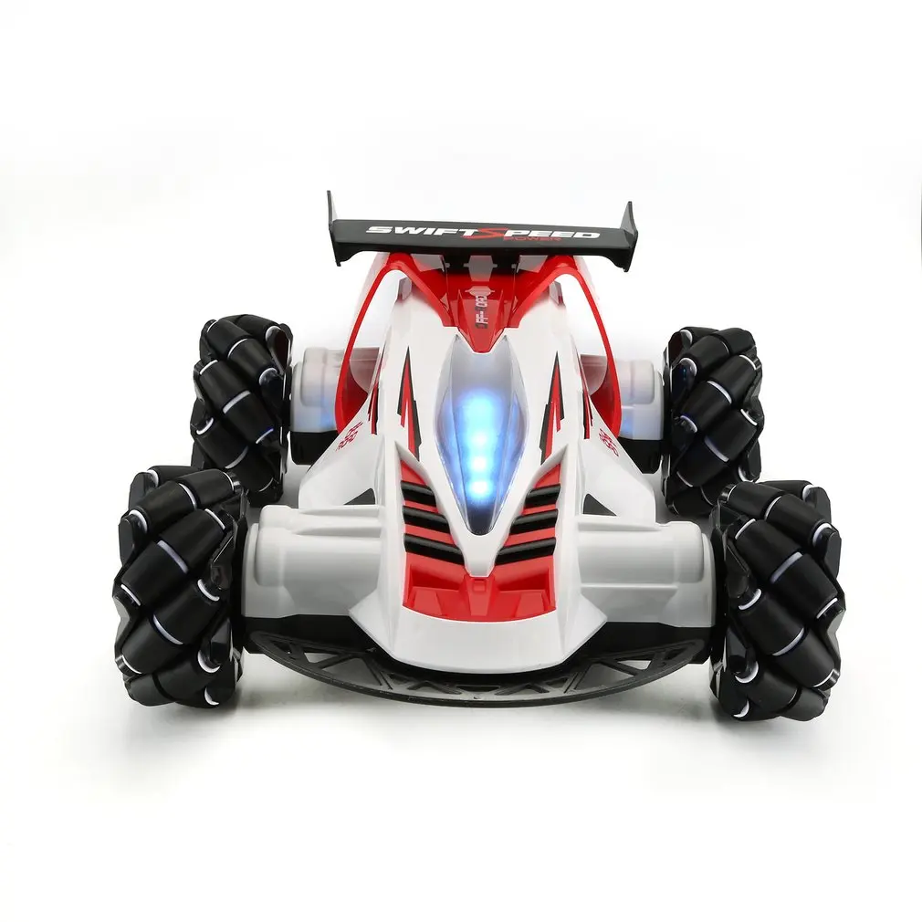 Z108 2,4 GHz 1/10 RC автомобиль Дрифт 360 градусов спиннинг трюк 20 км/ч Mecanum Omni колесо внедорожный автомобиль со светом и музыкой