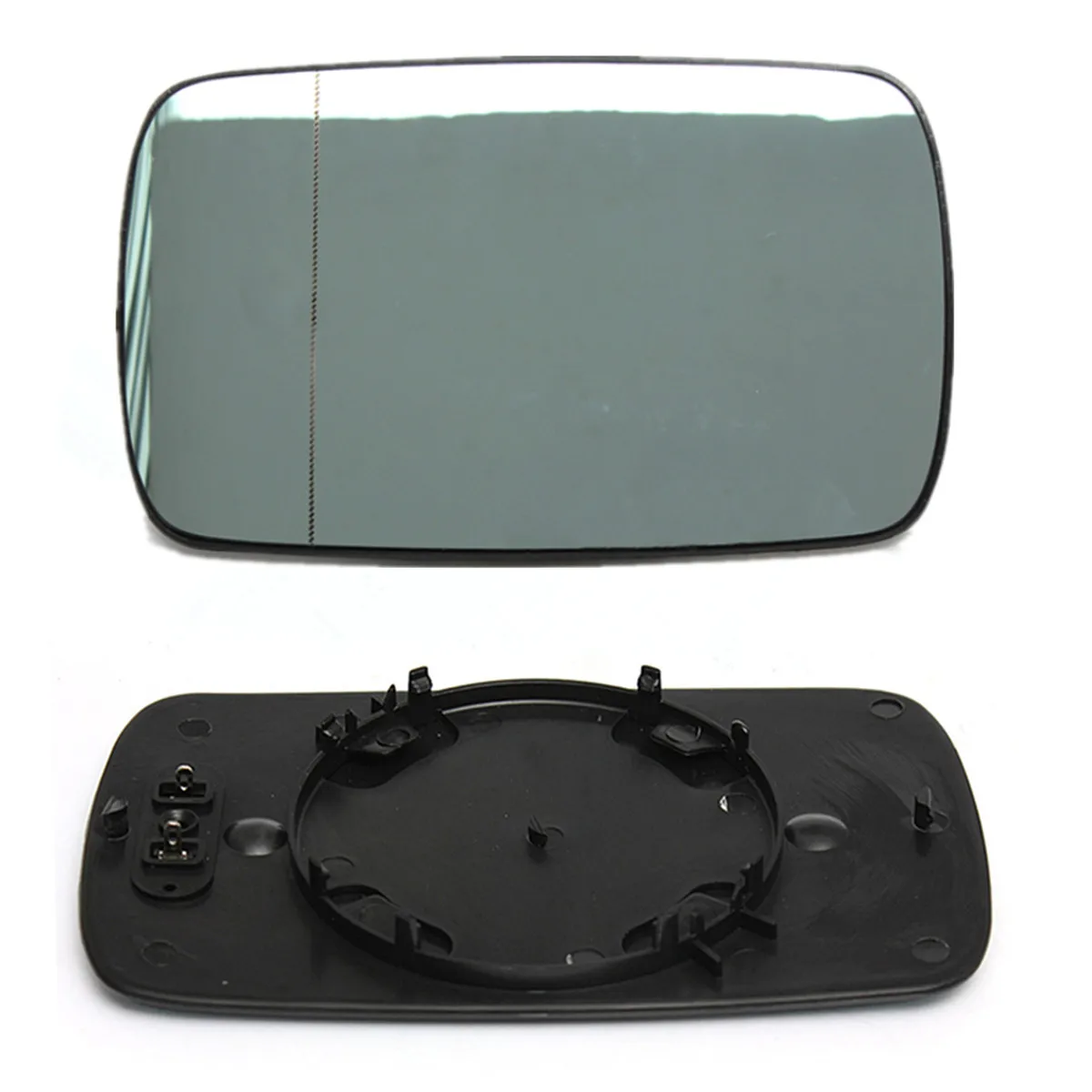 Ceny Wymiana lewego prawego niebieskiego podgrzewanego skrzydła szkło lustrzane do BMW serii 3 E46 1998 2005 51168250438