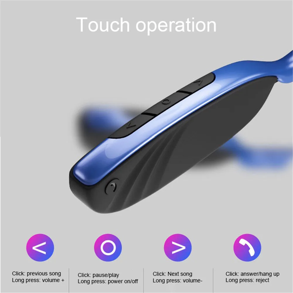 Magnetic Wireless Sports Running Earphones Stereo Bluetooth 5 0 Headphones IPX5 Waterproof Headset for Phone Listening Music