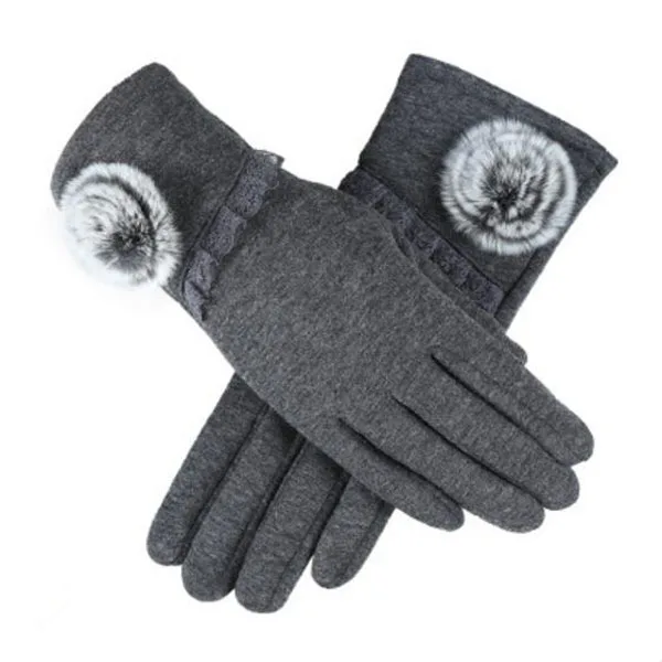 G146 022 gray VIIANLES Guantes зимние варежки перчатки для женщин длина запястья модные высококачественные перчатки женские для активного отдыха, спортивная теплая лыжные перчатки - Цвет: G146 022 gray