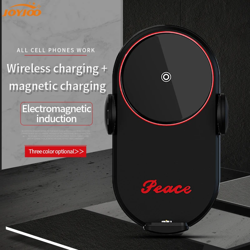 Автомобильный Беспроводной Зарядное устройство мобильный телефон держатель для