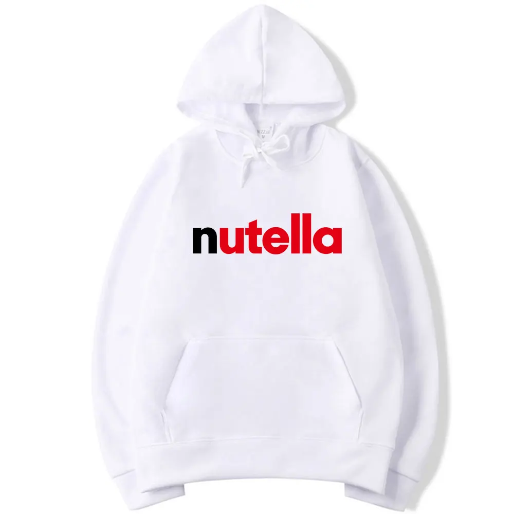 

Funny Cute Hoodies Nutella Jar Drawing Realistic Like In Your Fridge T Hoody Causal LONG Sleeve Sweatshirts for Men Plain Hoodie