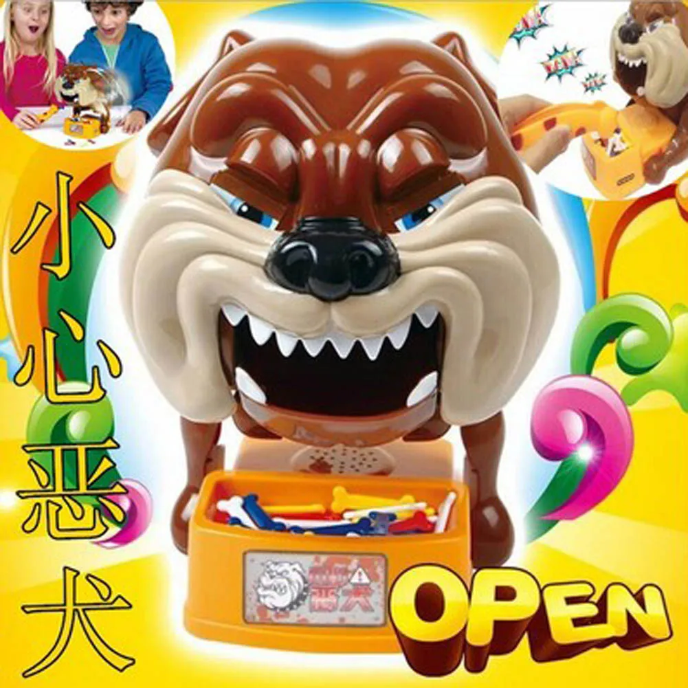 New Arrival Tricky Toys Creative Toys Careful Vicious Dog Bite The Hand Paternity Interactive Games Interactive Toys Dog Bite