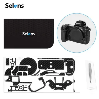 

Selens Camera Body Carbon fiber Film 3M Sticker Skin Film Kit For Nikon Z6 Z7 Anti-Slide Grip Holder Skin Guard Shield