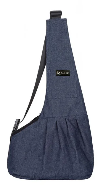 denim blue TAILUP, сумка для переноски собак, сетчатая ткань, маленькая кошка, стропы, рюкзак, слинг, сумки для улицы, ветрозащитные переноски для маленьких кошек, щенков - Цвет: denim blue