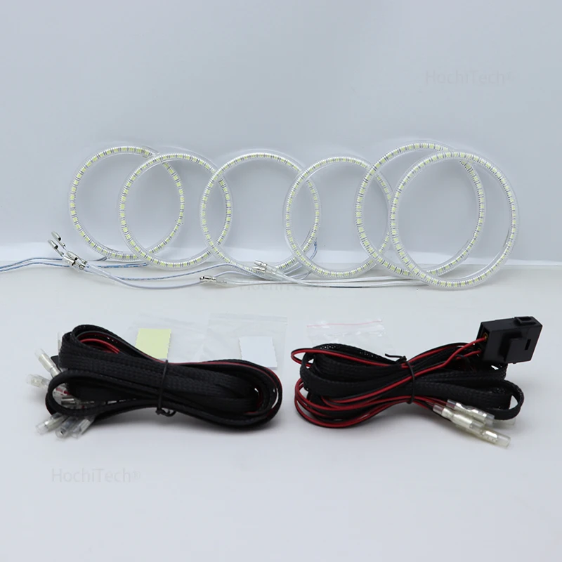 Для Alfa Romeo автомобиль Brera spider 2005-2011 Smd комплект светодиодов «глаза ангела» отличное Ультра яркое освещение DRL дневные ходовые огни