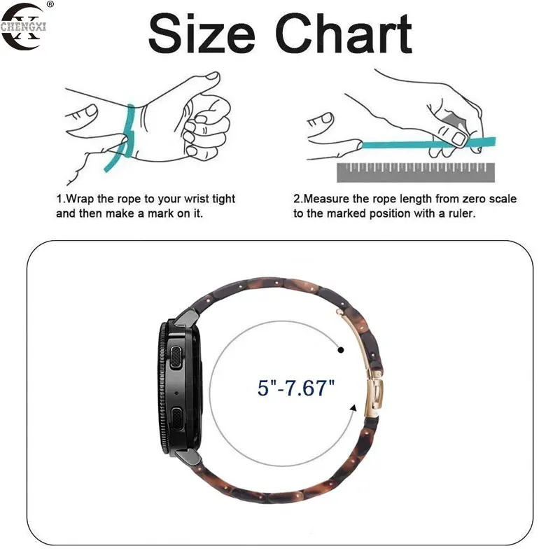 Полимерные полосы для gear S3 Classic/Frontier Huami GT 2,22 мм Универсальный браслет для samsung Galaxy 46 мм регулируемый ремешок аксессуары