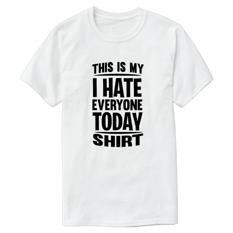 

Unisex People Hate Monday Sarcasm Shut Up Gifts T Shirt For Men 2019 Slim Fashion Men T-Shirt Anti-Wrinkle Awesome