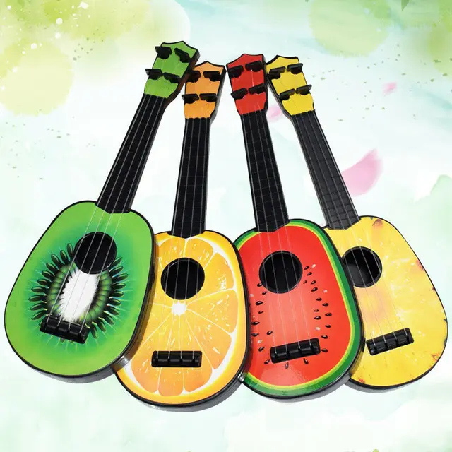2020 Brand New Children Kids Fruit Ukulele Mini Guitar Musical Instrument Educational Toys 4