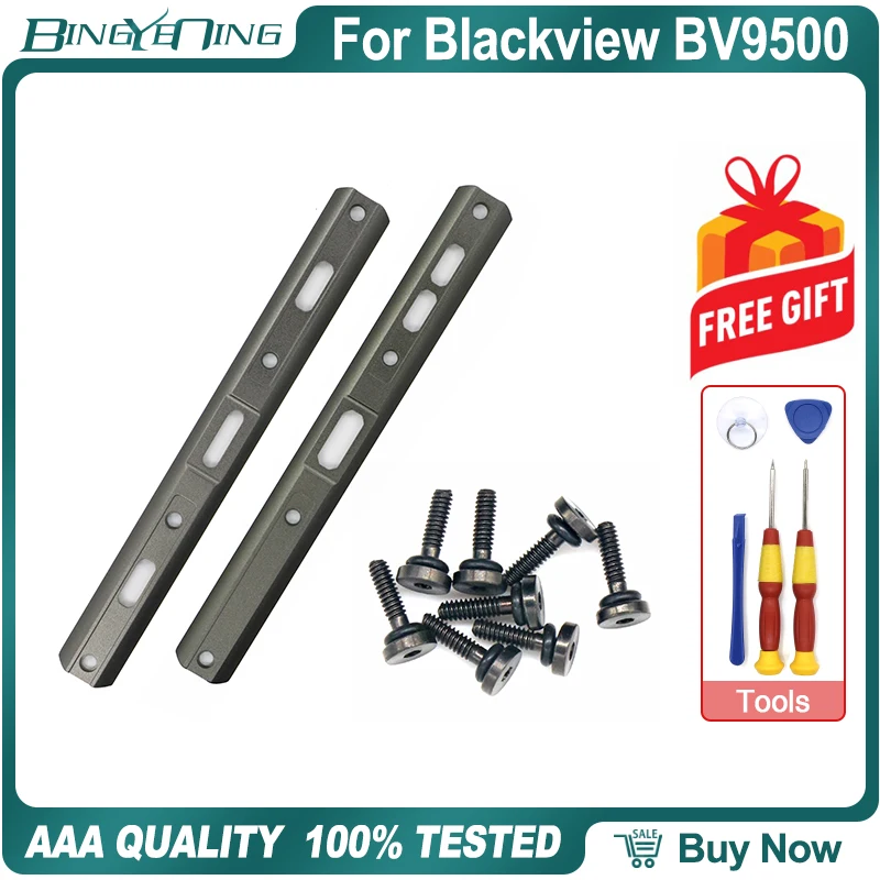 100% Новый оригинальный левый и правый декоративные части для Blackview BV9500 Pro задний