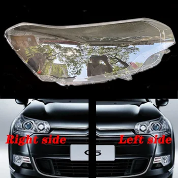 

FOR Citroen C5 2010 2011 - 2016 Front Headlamps Cover Transparent Lampshade Headlight Shell Mask Protective Cover Glass gtr