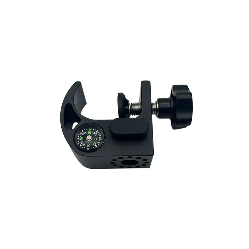 범용 GNSS GPS 폴 클램프 180 도 꽃병, 나침반 교체 크기 26mm-38mm 업그레이드 폴 홀더 마운트