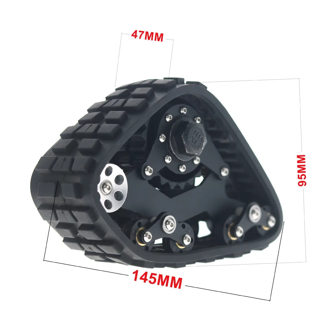 Металлическая дорожка, колесо для снега, колесо для Traxxas TXR-4 1/10, аксессуары для альпинизма
