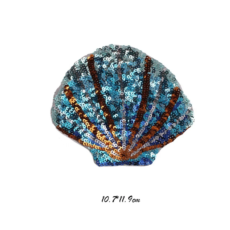 4 Patchs étoile De Mer En Perles Et Strass - Décorations à Coudre Sur Vêtements, Sacs, Jeans (10 X 11,5 Cm)