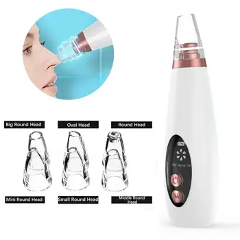 

6 in 1 Electric Blackhead Remover Vacuum Acne Extractor Facial Pore Cleanser