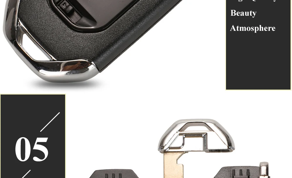 Keyforkess Smart Car Remote 2/3/4/5/6 pulsanti chiave Shell per Honda Fit ooctavia ey City Jazz XRV Venzel HRV CRV Accord inserisci portachiavi - Hdfa436187fb54d598c44d2efae406990v