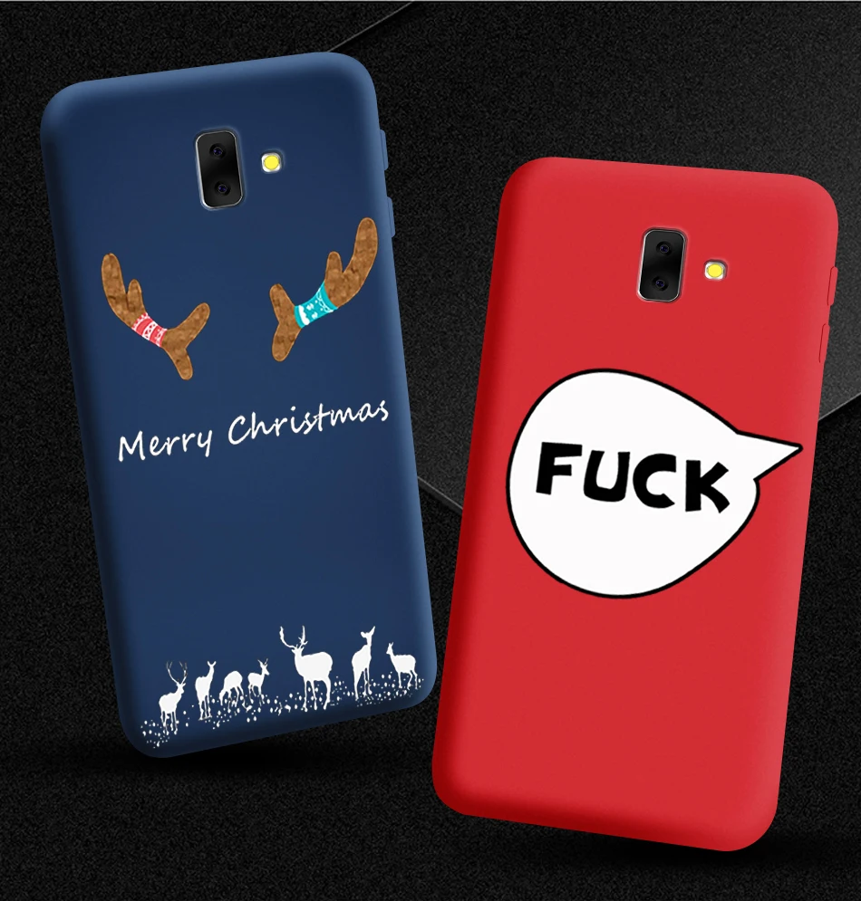 Яркий цвет матовый телефон случае для Samsung Galaxy J5 Prime J6 EU Plus черный матовый чехол для Xiaomi Mi 8 Lite Max 3 Shell
