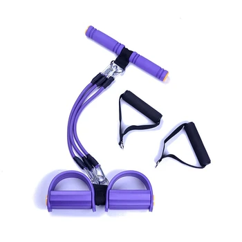 

Resistance Bands for Gym Home Yoga Workout, Elastic Sit Up Equipment for Arm Waist Leg Muscle Exercise Chest