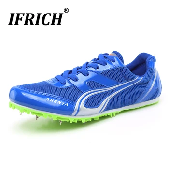 

Track & Field Shoes Boys Girls Track Spikes Running Sprint Shoes for Man Women Kids Professional Jumping Distance Racing Sneaker