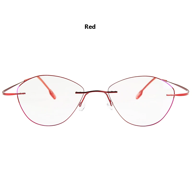 Zilead очки для чтения кошачий глаз без оправы Сверхлегкие линзы Aolly для дальнозоркости очки+ 1,0to+ 4,0 унисекс