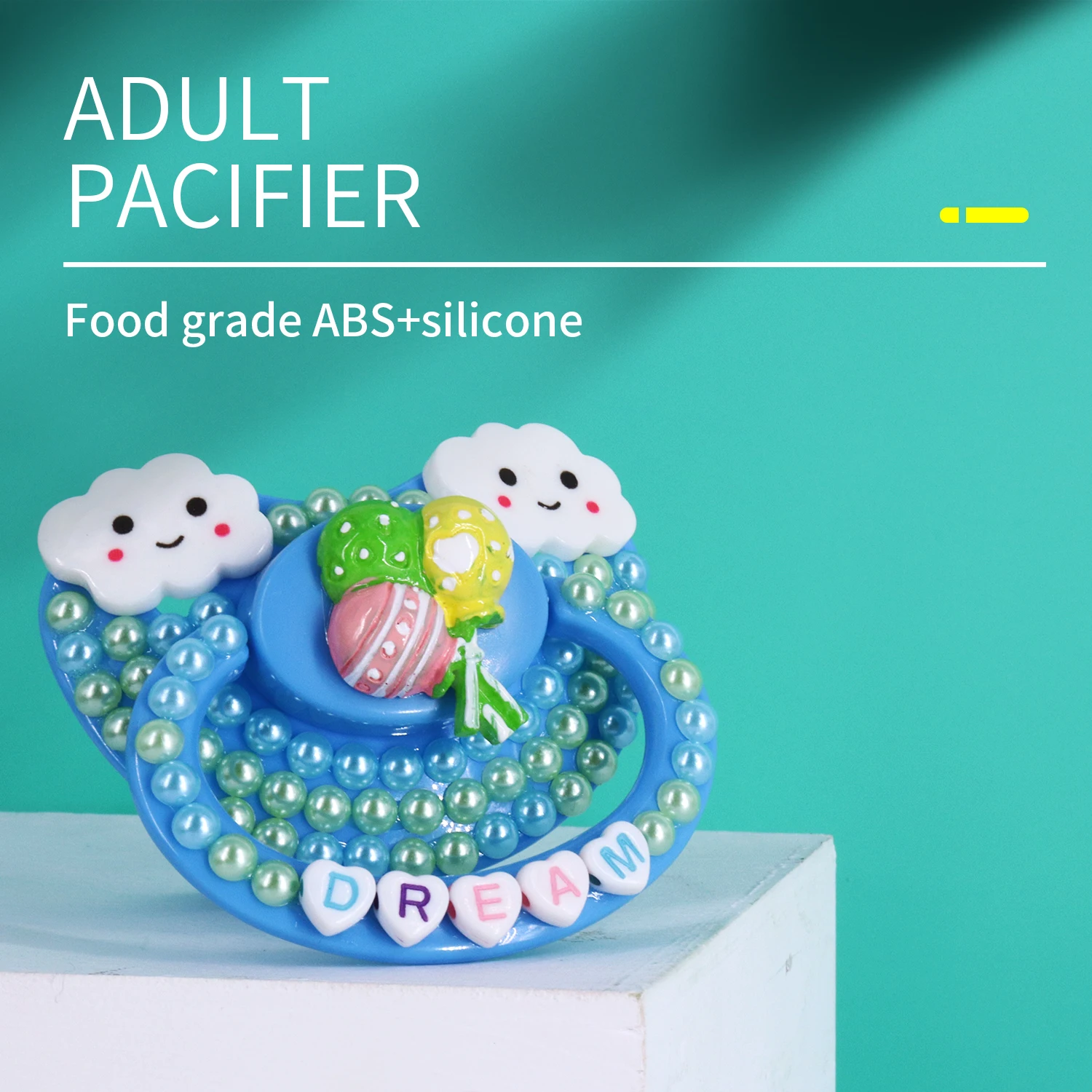 TEN@NIGHT DDLG Adult Baby Size Pacifier Handmake Silicone BPA Free ABDL Daddy Girl Dummy Dom Little Space | Мать и ребенок