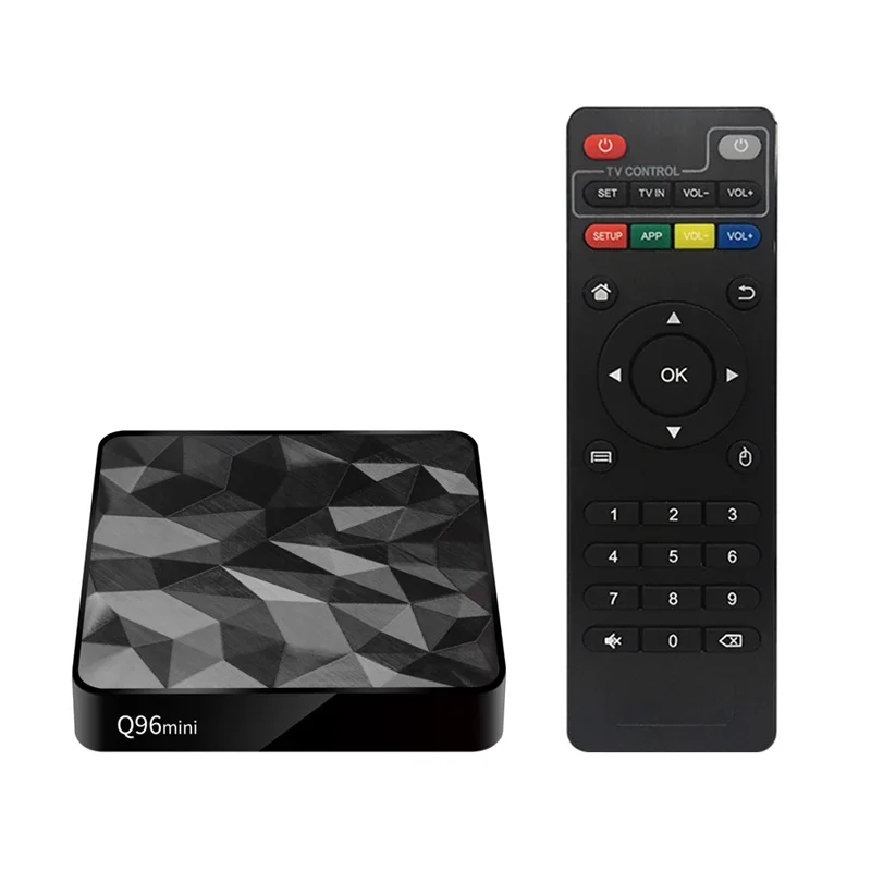 10 шт./партия DHL бесплатно(5 шт.) Q96 Мини Android 7,1 tv Box 1 ГБ 8 ГБ/2 ГБ 16 ГБ и(5 шт.) i8 Клавиатура