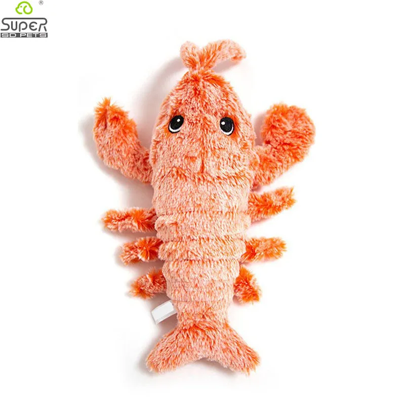 Игрушка для кошек USB зарядка имитация Электрический танцующий подвижный лобстер