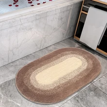 1 шт напольный коврик для туалета, коврик для ванной комнаты, коврик для ног, водопоглощающий, противоскользящий, дверной вход, Домашнее использование