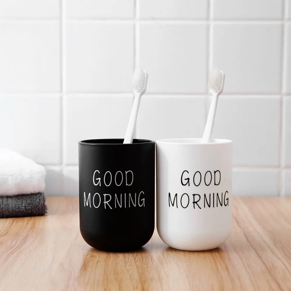 Toothpaste-Holder Cup Toothbrush Bathroom-Accessories Washing-Cup Travel Good Water-Mug