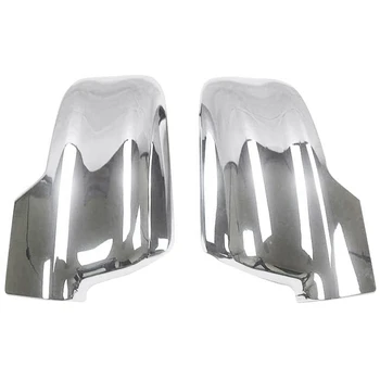 

2 Pcs Mirror Covers for 2019 2020 Dodge Ram 1500 Rear View Side Mirror Caps with Turn Signal Chrome ABS