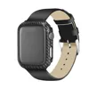 Coque noire fine en Fiber de carbone pour Apple Watch SE, cadre rigide, 40mm, 44mm, 38mm, 42mm, série 6 5 4 3 2 ► Photo 3/6