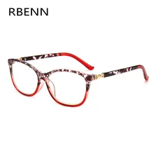 RBENN очки для чтения «кошачий глаз» женский синий светильник блокирующий считыватель для дам Пресбиопия очки с диоптрией+ 0,75 1,75 2,75 4,5