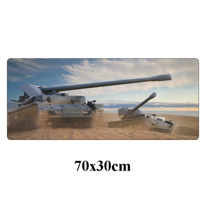 Siancs World of Tanks коврик для мыши геймер большой резиновый, мягкий, для игр коврик для мыши 70x30 см компьютер прочный запирающийся край клавиатуры коврик для стола - Цвет: Цвет: желтый