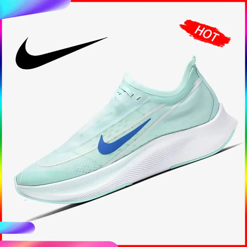 Оригинальный и аутентичный с беговые кроссовки NIKE ZOOM FLY 3 Для женщин марафон