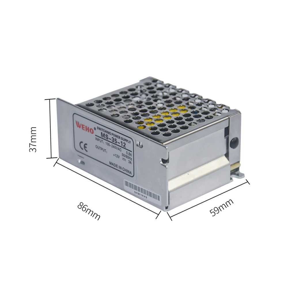 35 Вт DC 12 В 24 в импульсный источник питания 35 Вт Выход 1,5/вход DC 12/24 в до 1.6A/115VAC 0.8A/230VAC переключатель питания трансформатор