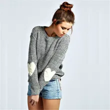 ^#Cheap 2019 New Heart Pattern Patchwork Sweater Women Loose Solid Color Knitted Jumper Fashion Female Pullovers Winter Jumpers Knitwear ^#Cheap 2019 New Heart Pattern Patchwork Sweater Women Loose Solid Color Knitted Jumper Fashion Female Pullovers Winter Jumpers Knitwear