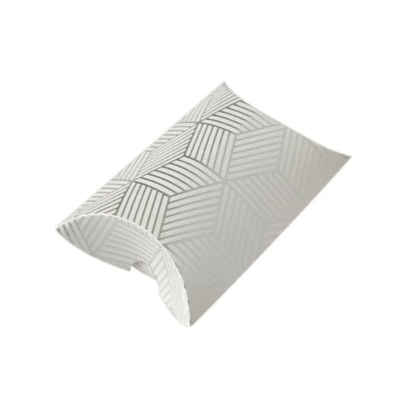 Высококачественный 100 шт самодельная Подушка полый цветочный узор коробка для